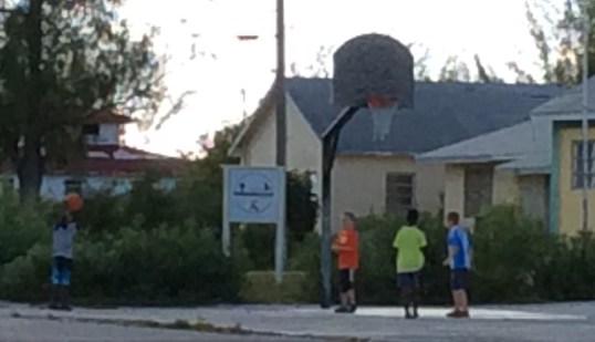 Pick up basket ball game