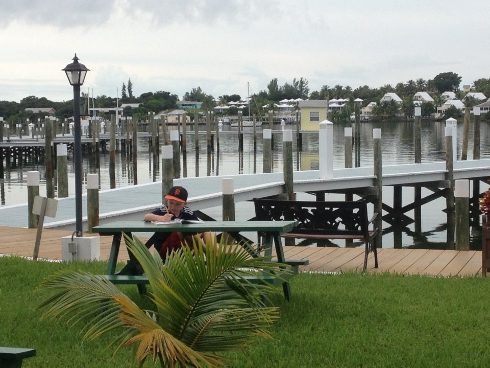 Homeschooling, Green Turtle Cay, Bahamas