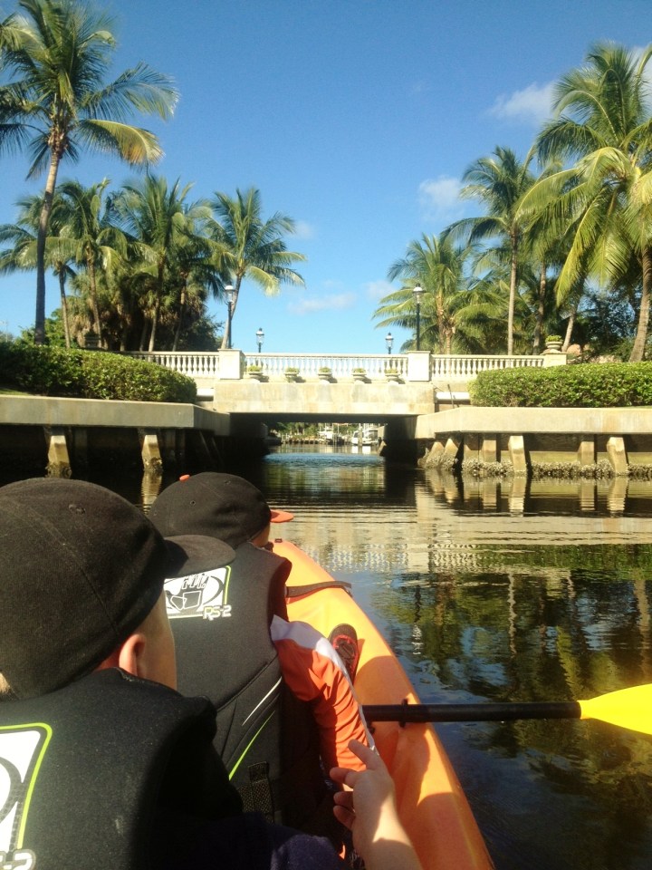Exploring North Palm Beach, FL in the kayak