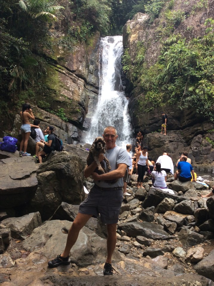 Randy & Patton, La Mina Falls, El Yunque Rain Forest, PR