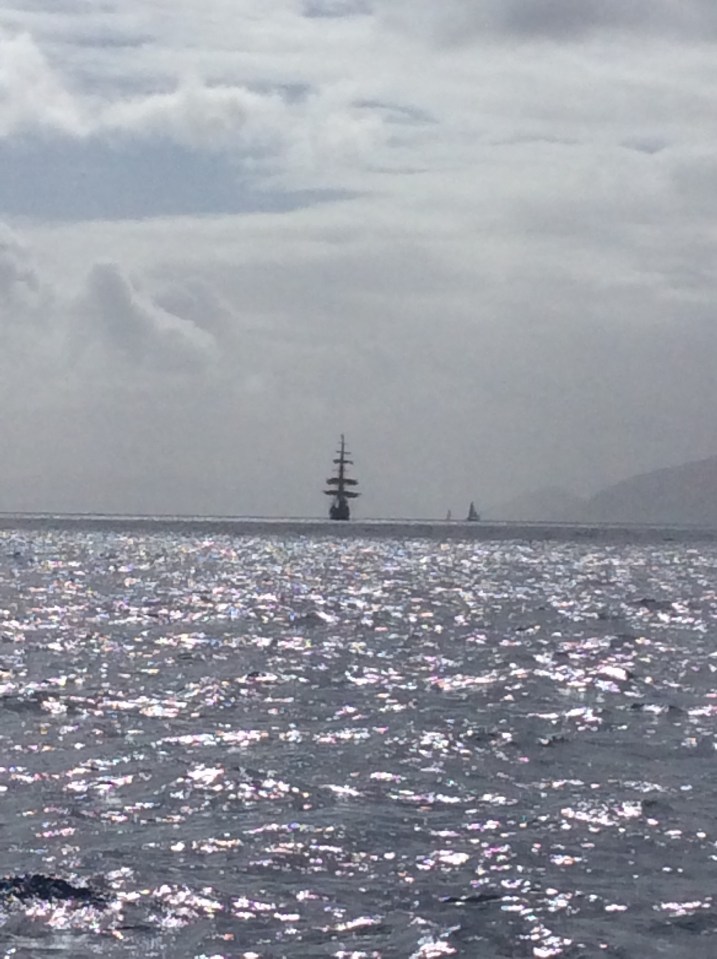 Crossing Sir Francis Drake Channel