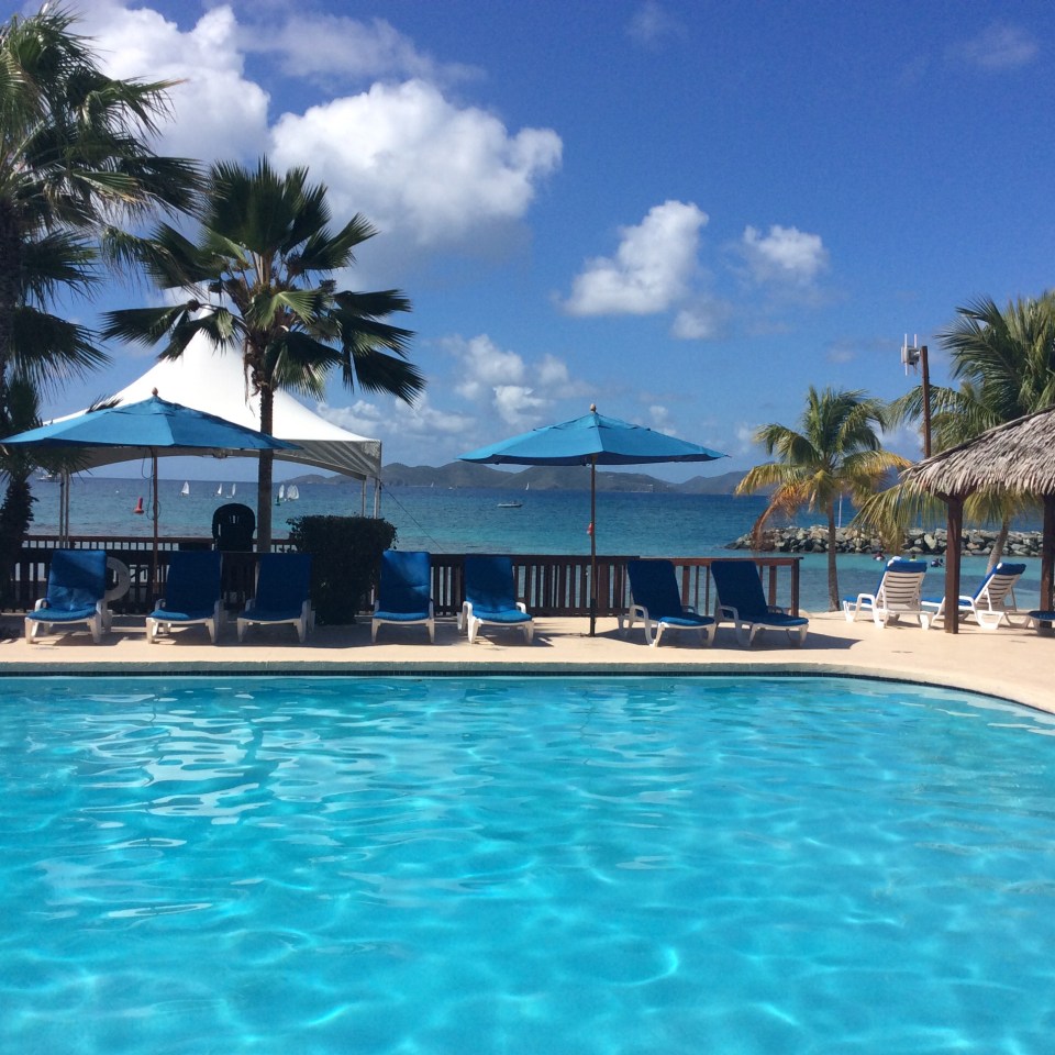 Nanny Cay Marina pool, Tortola, B.V.I.