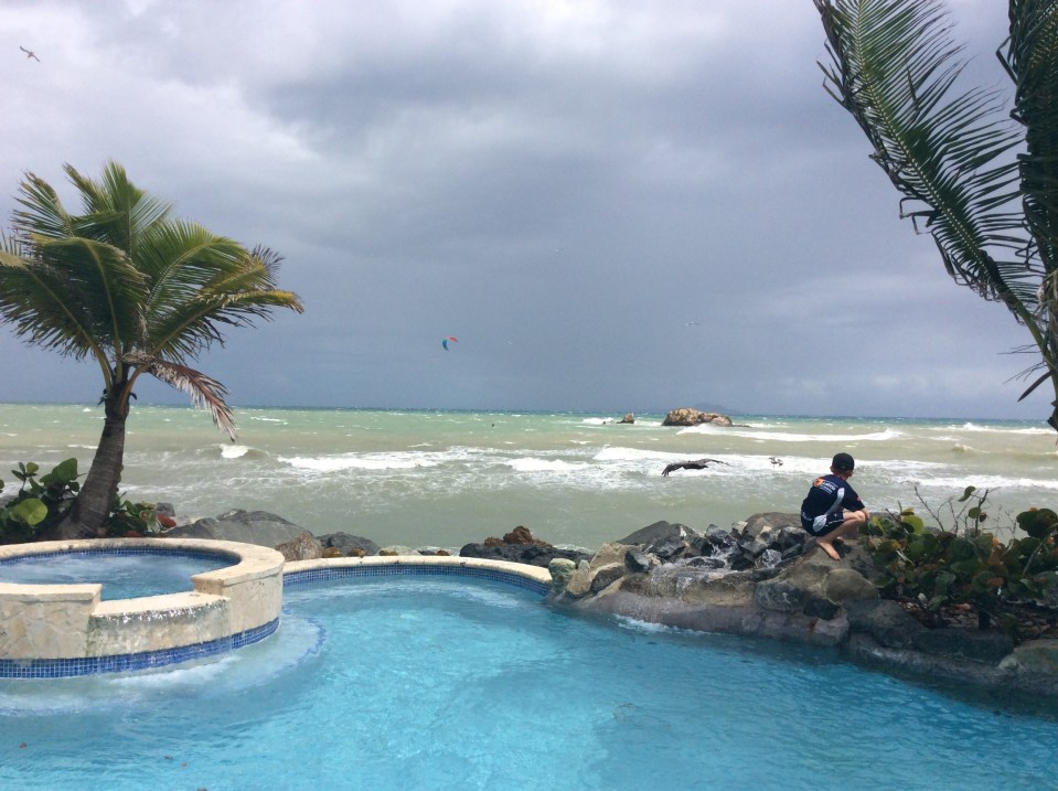 Palmas Del Mar looking east towards Vieques