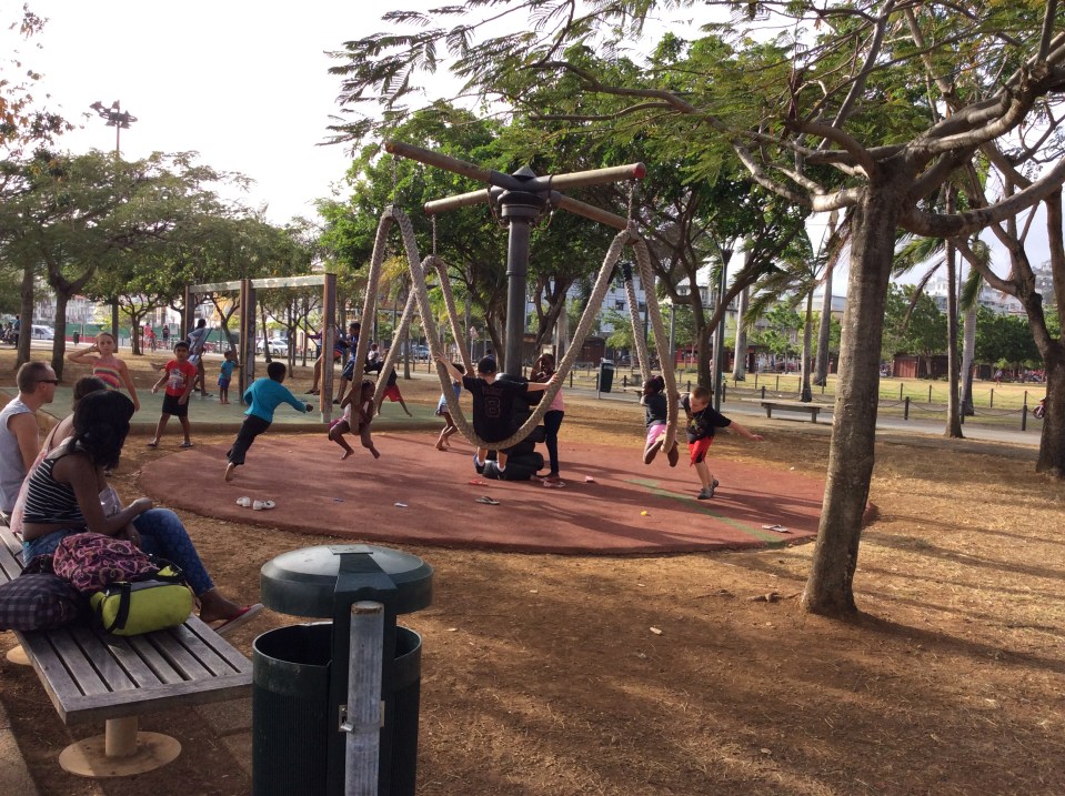 Waterfront park, Fort de France, Martinique