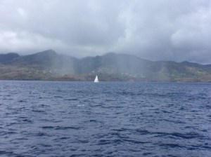 Cruising into Grenada