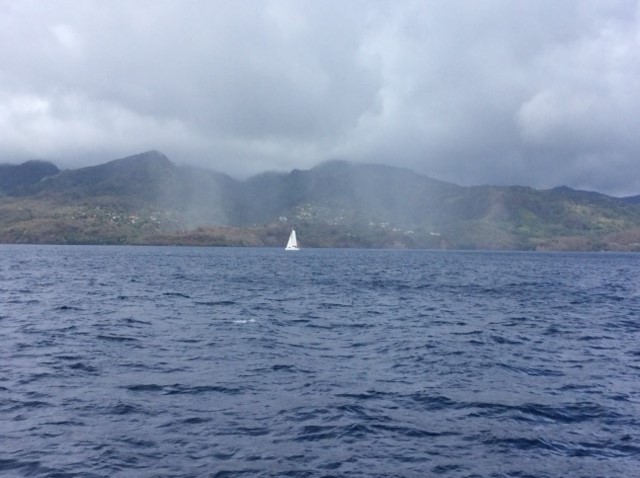 Cruising into Grenada