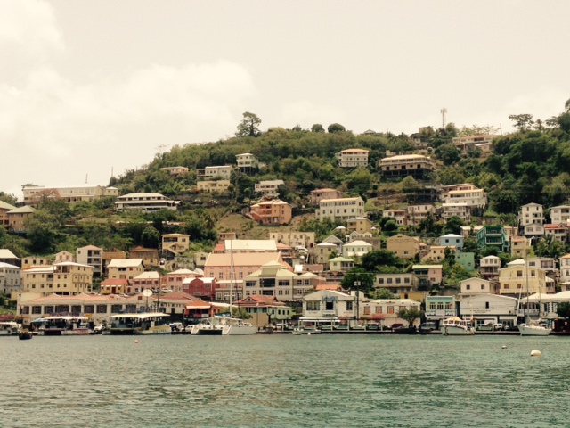 Carenage waterfront, St. Geoarges, Grenada