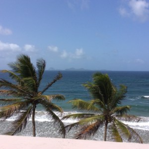 Petite Anse Resort Petite Anse Resort looking north towards Kick 'em Jenny