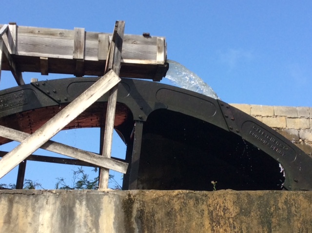 Hydro-powered water wheel operating since 1785