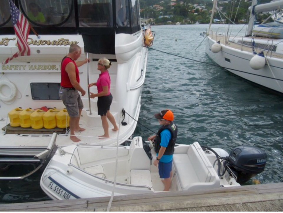 Getting ready to depart