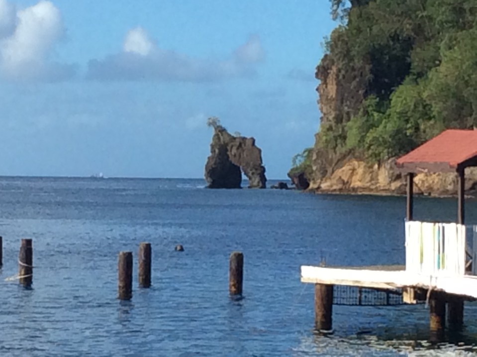Arch, from Pirates of the Caribbean, Wallilabou Bay, St. Vincent