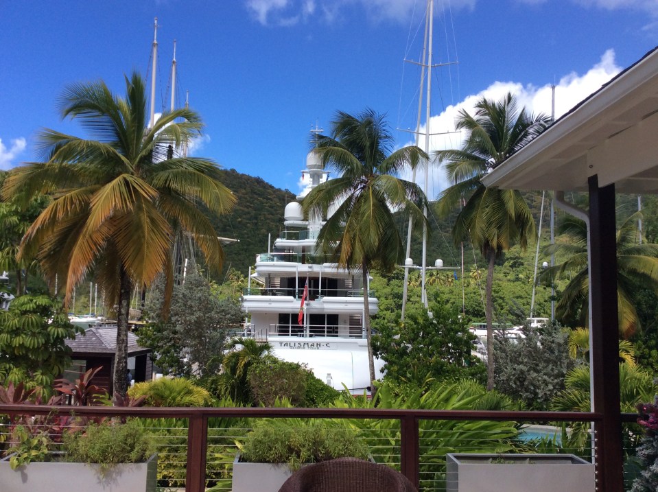 Capella Resort Marina, Marigot Bay, St. Lucia