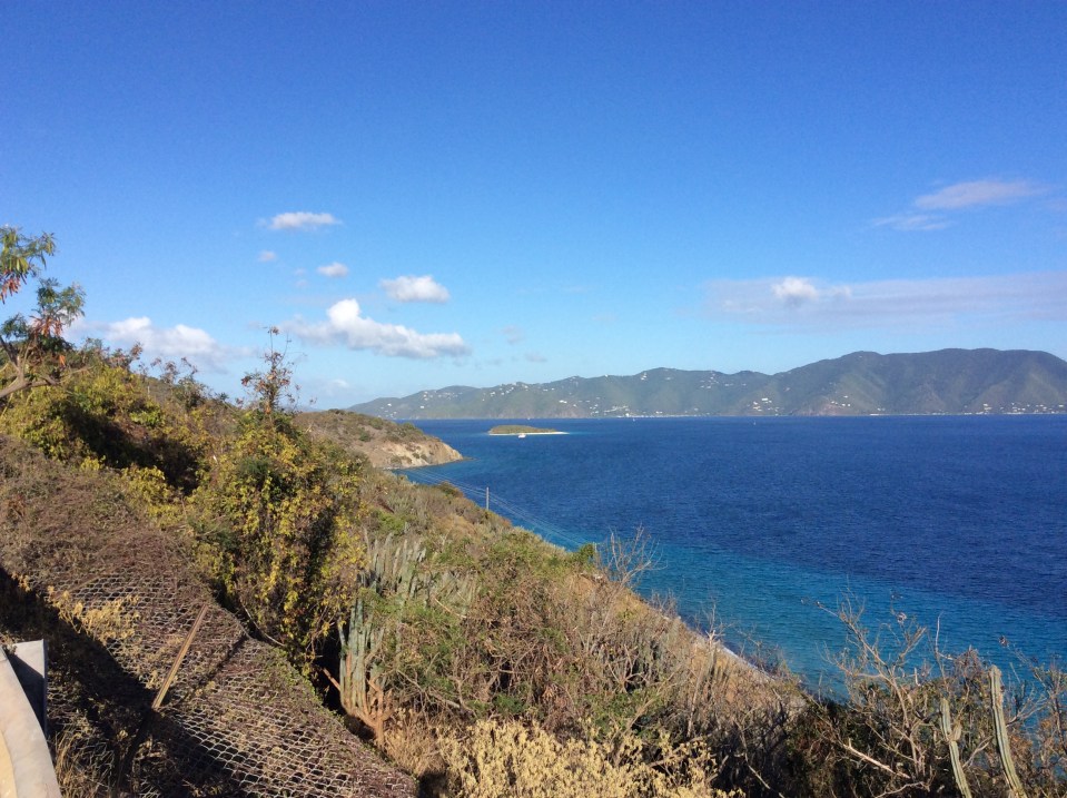 Jost Van Dyke hike, Sand Cay, BVI