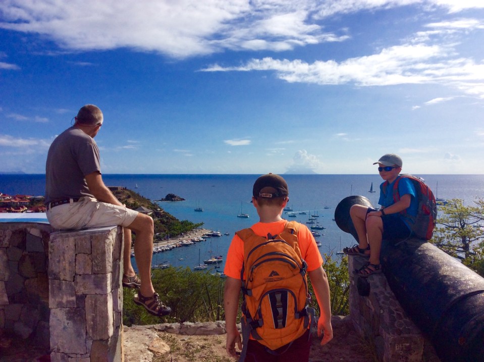Randy, Ronan & Ryan, St. Bart