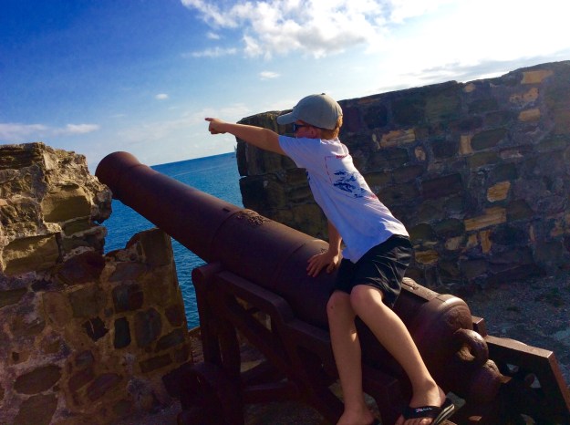 Ryan, Fort Berkeley, English Harbor, Antigua