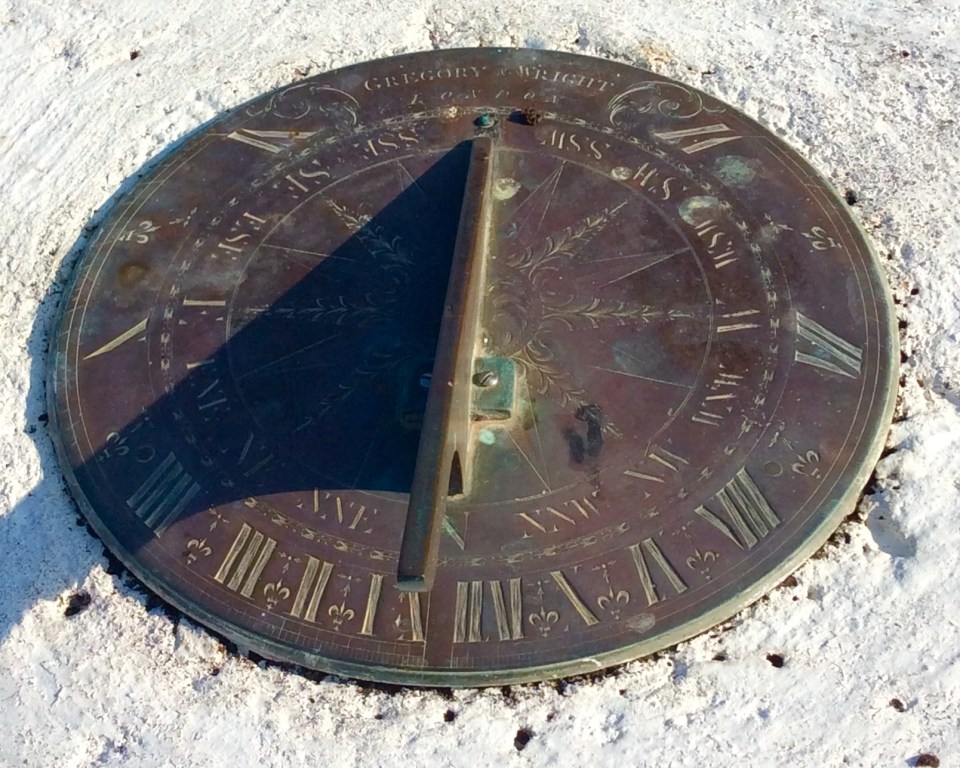 18th Century Sundial, Nelson's Dockyard, Antigua