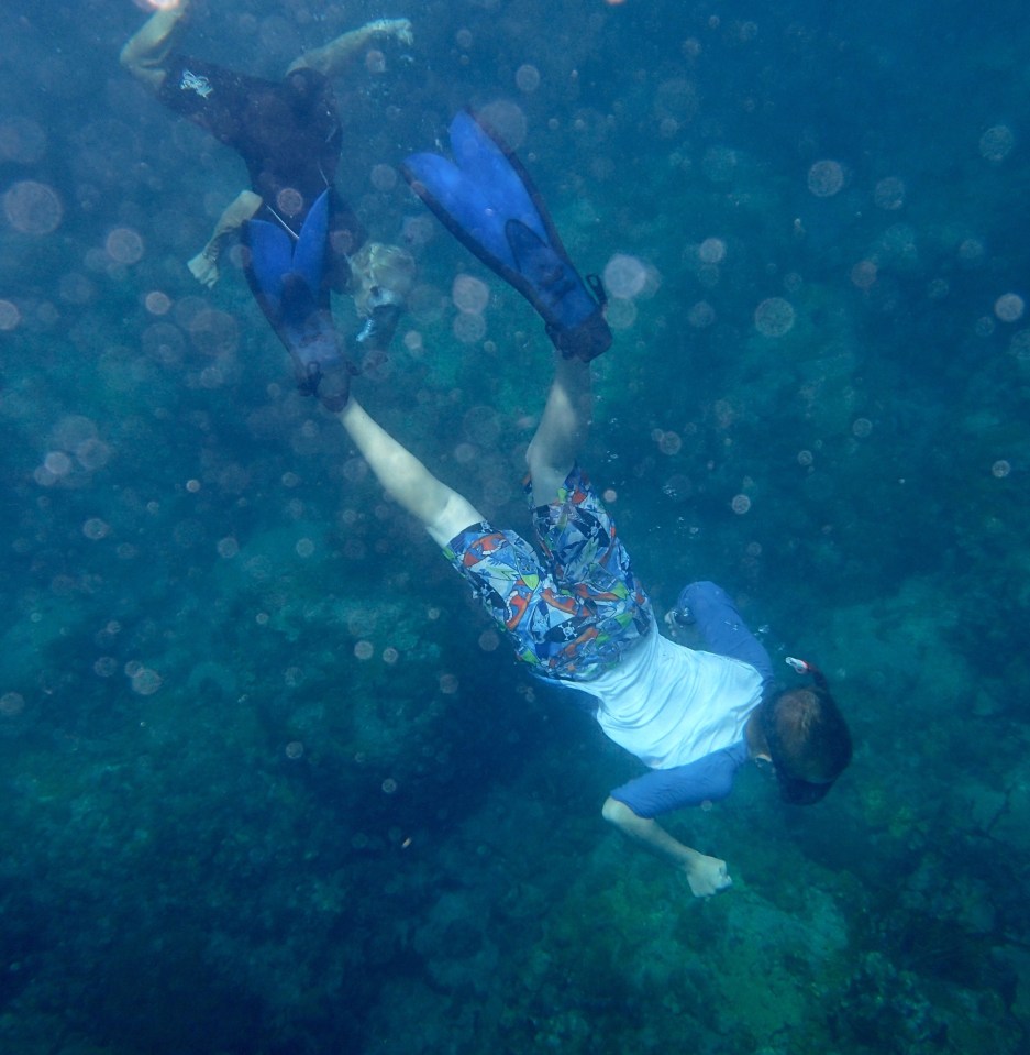 Ryan freediving, Admiralty Bay, Bequia