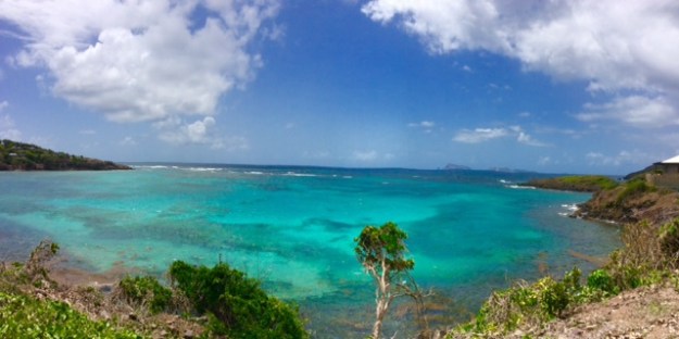 Touring Bequia's beautiful bays - Industry Bay