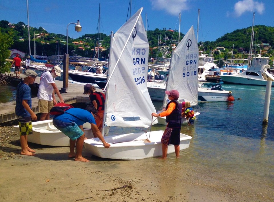 Ryan derigging the mosquito