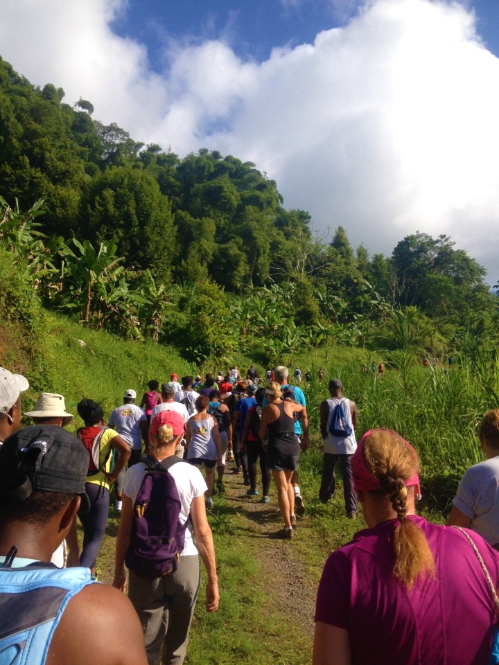 The beginning of the hash