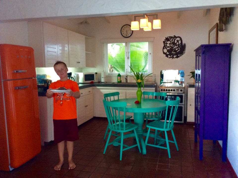 The welcome arrival, and daily evening pastry delivery, is like Mom's home cooking!