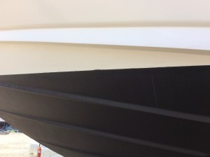 (After) the waterline looking much neater