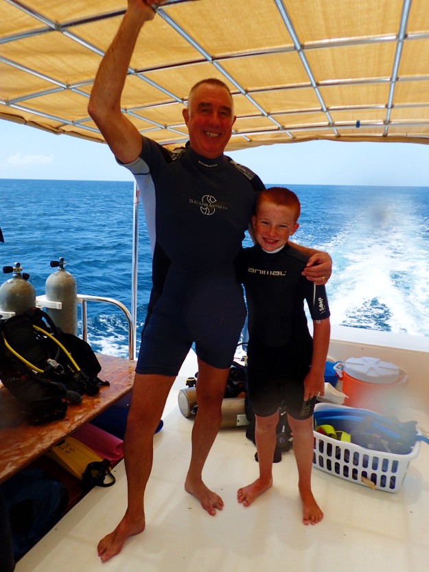 Randy & Ryan, another great dive! (Grenada)