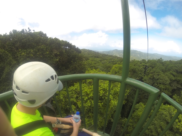 Aerial Tram, Rain Forest Adventures, St. Lucia