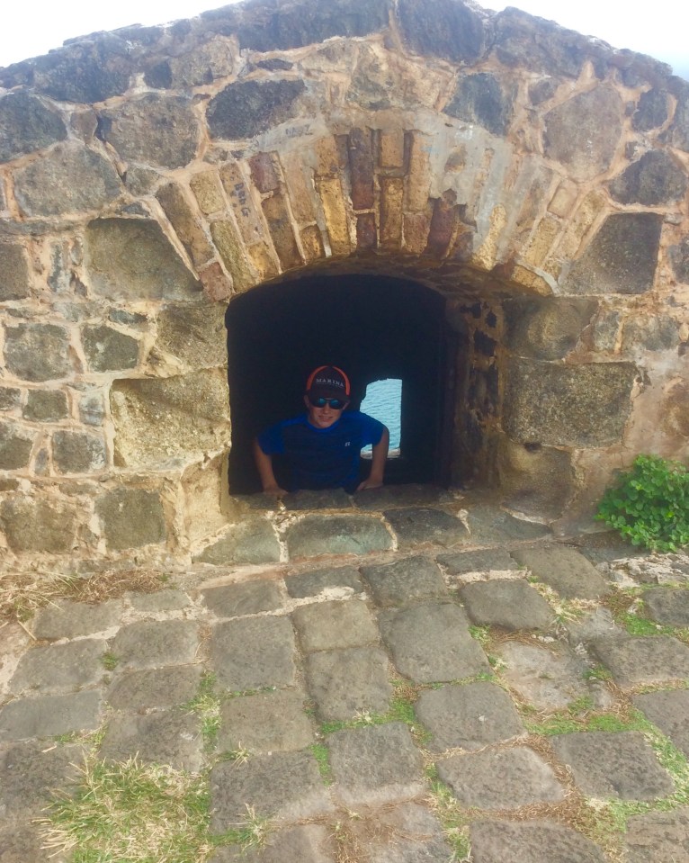 Ryan, Pigeon Island, Fort Rodney, St. Lucia