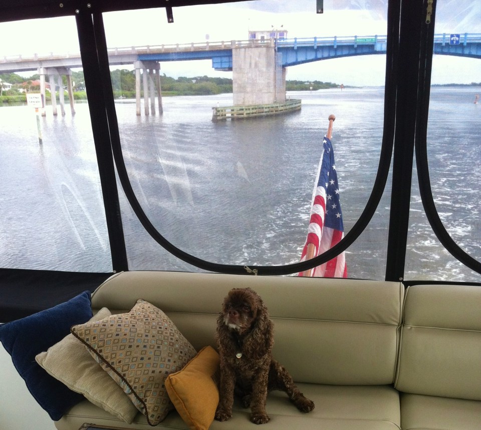 Patton on the bridge