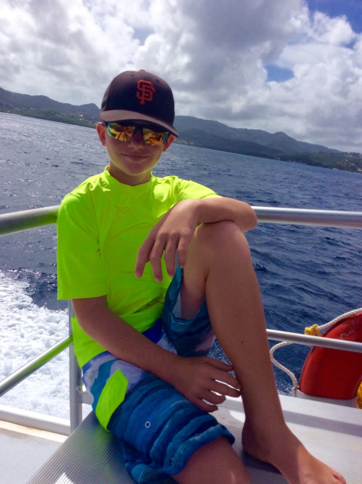 Ryan, pre-dive, St. Lucia (2017)