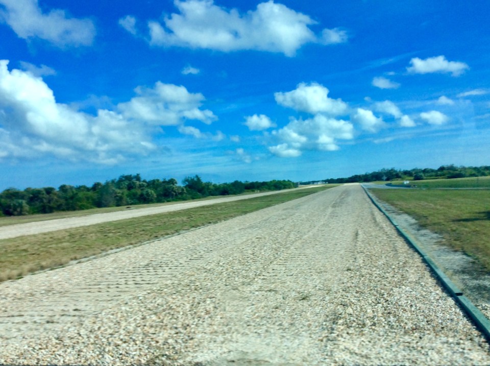 Crawler Space Shuttle (1 mi/hr) track, Kennedy Space Center, Cape Canaveral, FL, 12-17