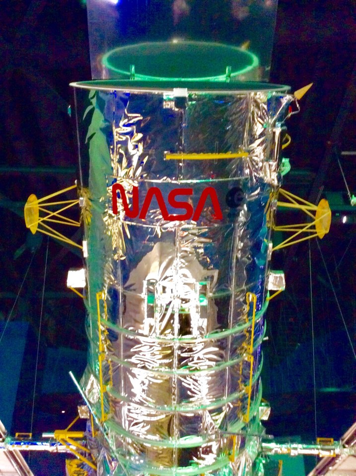 Hubble Telescope (replica), Kennedy Space Center, Cape Canaveral, FL