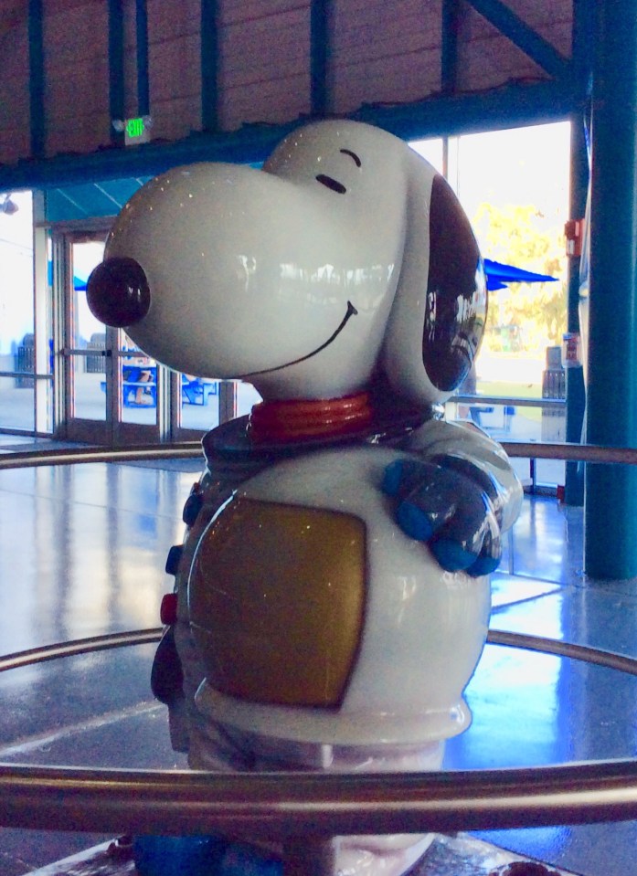 Snoopy the NASA mascot
