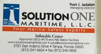 Solutions One Maritme, L.L.C., Tampa, FL