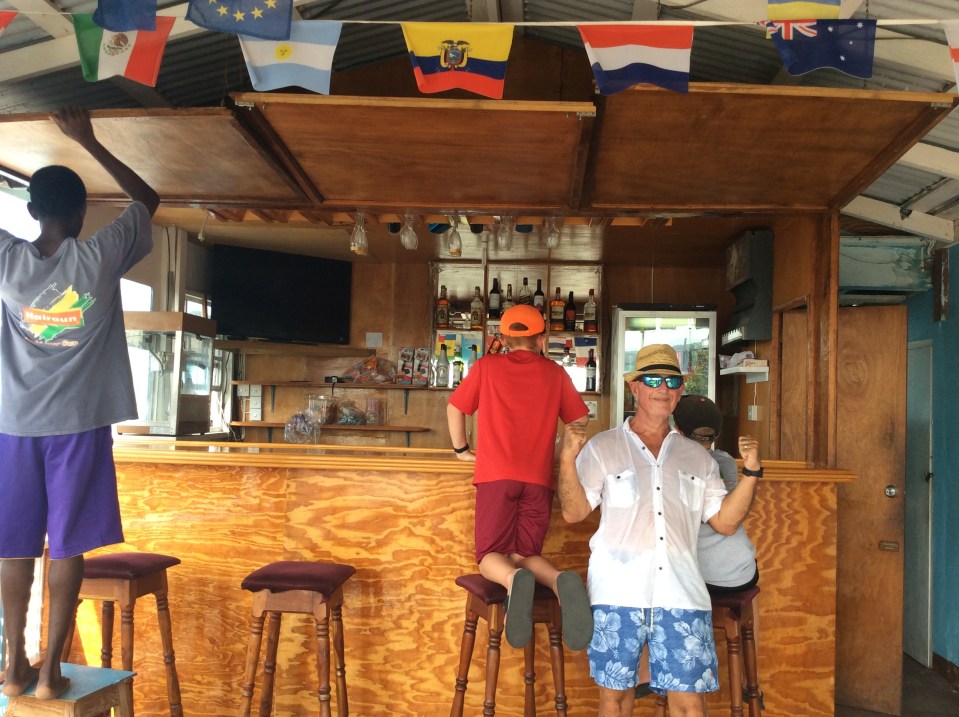 Ryan, John & Ronan in Petite St. Vincent (2016)