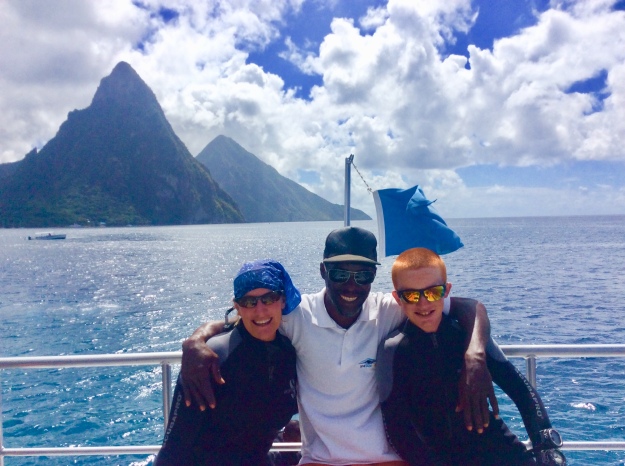 Theresa, Dive St. Lucia Capt. Dwight & Ryan (Jan. 2018)