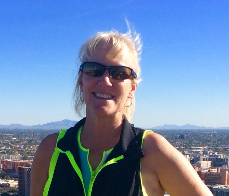 Theresa atop Mount Tempe, AZ (Jan. 2018)