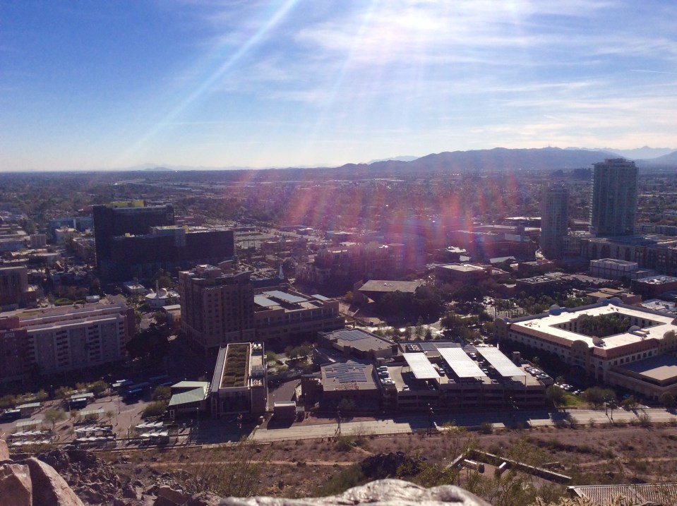 View from atop Mount Tempe