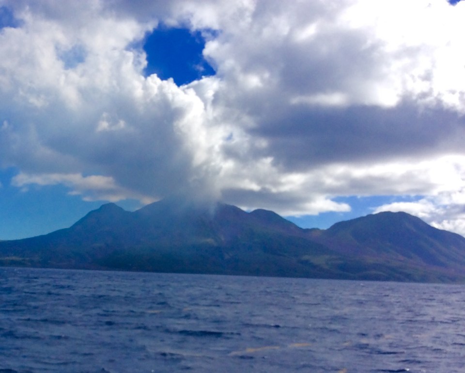 Active volcano, Montserrat