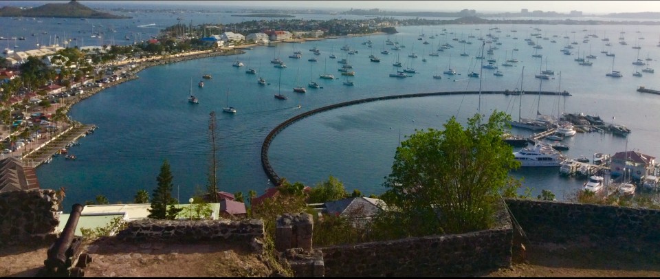 Marigot Bay and Simpson’s Lagoon, St. Martin, (March 2015)