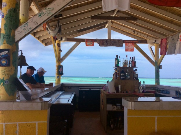 Randy & Scott at Cow Wreck Beach, Anagada, BVIs (March 2018)