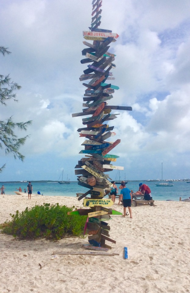 Chat 'N' Chill, Volley Ball Beach, Stocking Island, Exuma, Bahamas