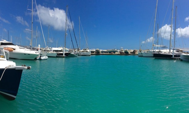 New marina at Nanny Cay, Tortola, BVI (March 2018)