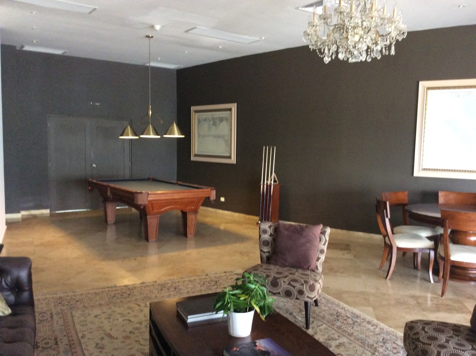 Billiards room, Puerto Bahia Marina, Samana, Dominican Republic