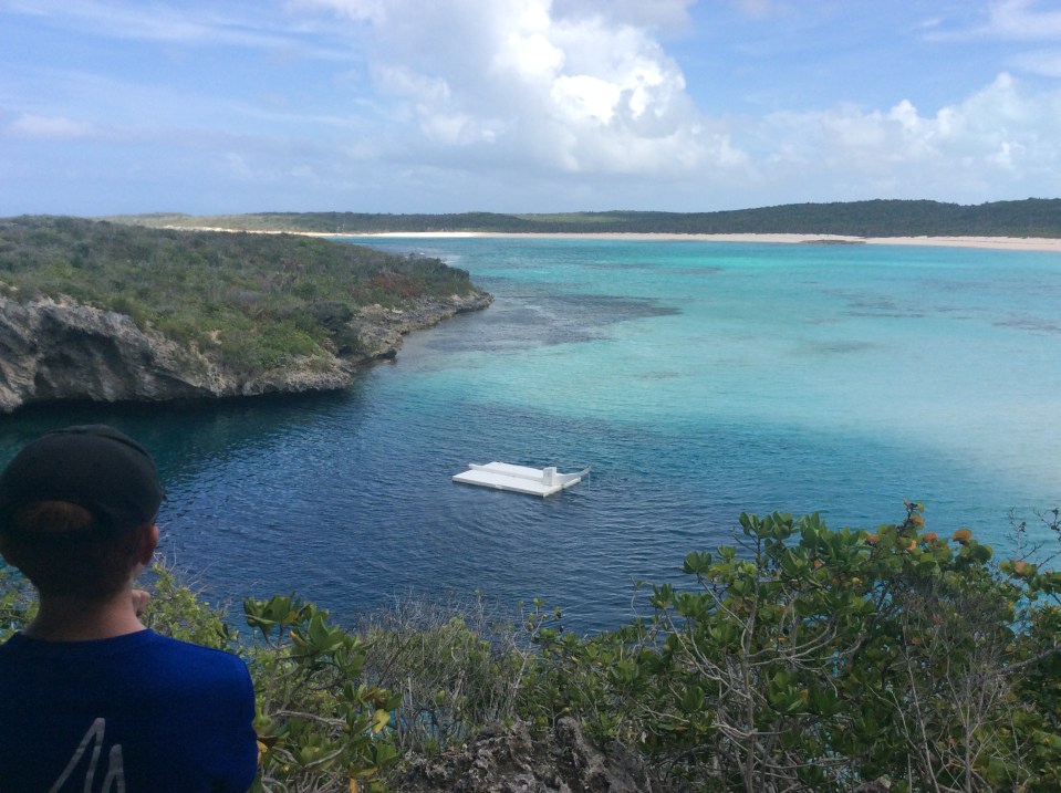 Dean's Blue Hole, Long Island, Bahamas