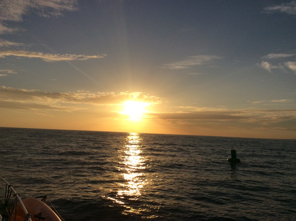 Sunrise departure, Ocean World Marina, Puerto Plata, Dominican Republic