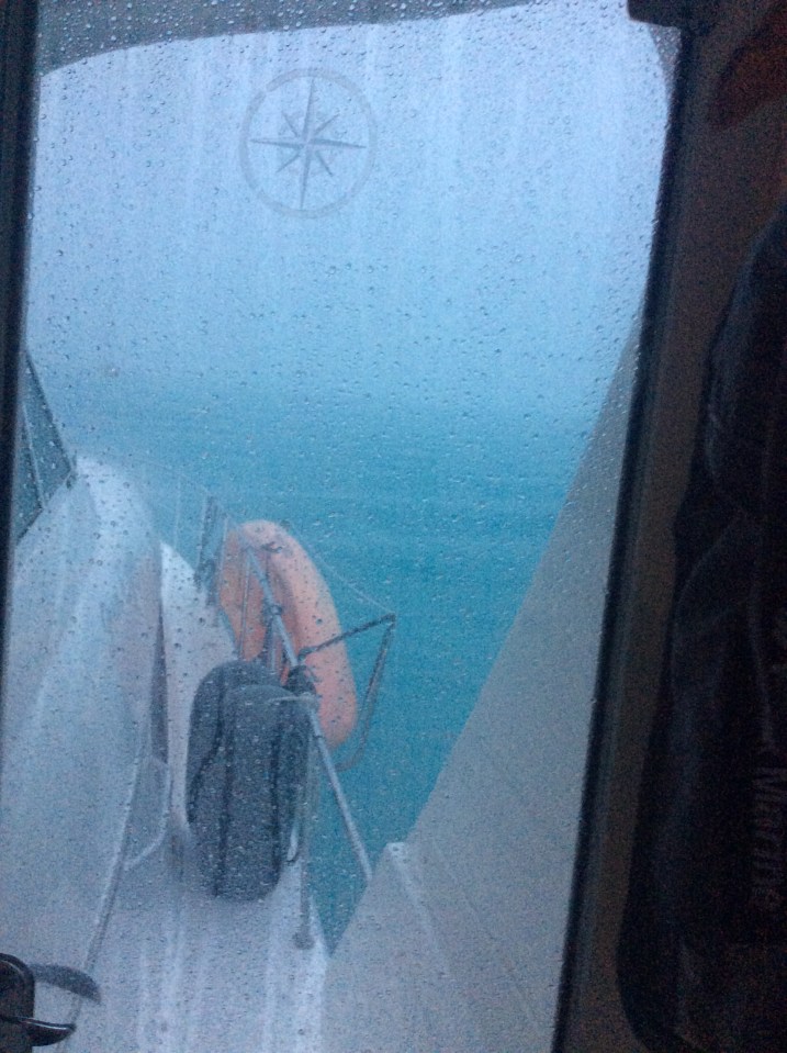 Squall in Georgetown, Great Exuma, Bahamas