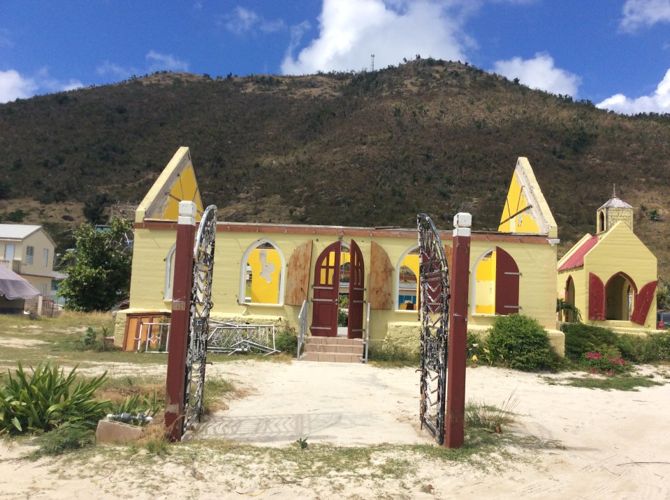 Church, Great Harbor, Jost Van Dyke, BVIs (March 2018)