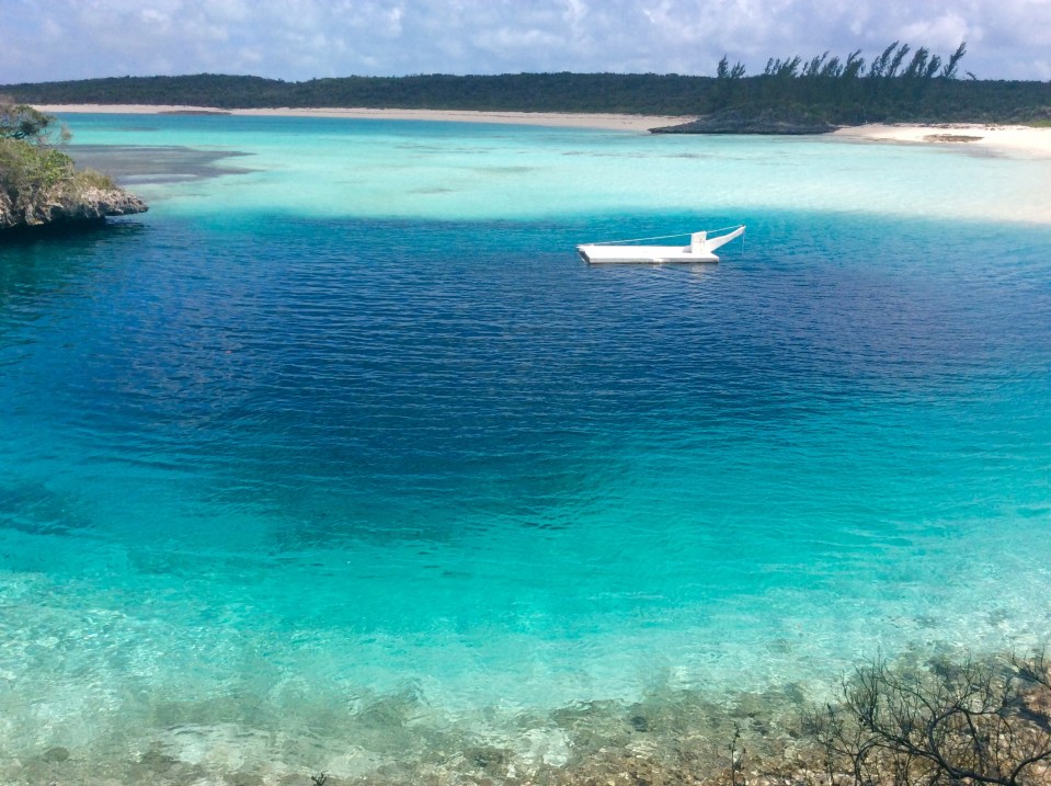 Dean's Blue Hole, Long Island, Bahamas